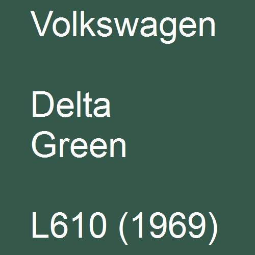 Volkswagen, Delta Green, L610 (1969).